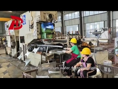 1050 H14 Dünne Rundscheibe aus Aluminium Induktion 1,5 mm Hell für Pizzapannen