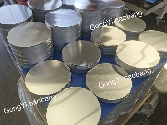 China Exporte Legierung 3003 3004 3005 Kochgeschirr Lampenschirme Runde Aluminiumscheiben