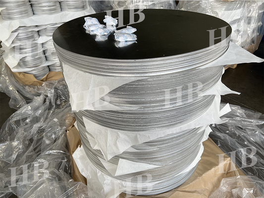 Selbstherstellung und gute Qualität Legierung 3003 3004 3005 Kochgeschirr Lampenschirme Runde Aluminiumscheiben