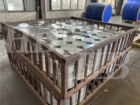 Aluminiumkreis 1050 1060 1100 Für die schnelle und stabile Lieferung von Küchengeräten