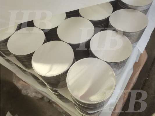 Temperatur H14 / H24 1000-Serie Aluminium-Rundplatte 2,6 mm dick für Verkehrswarnzeichen