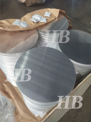 1.8mm 1100 Aluminiumkreis-freie Räume, Fischrogen-Pan-leichte runde Aluminiumdisketten