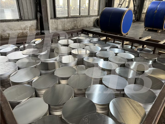 HO platten-Rost-Beweis des Temperament-3003 runder Aluminiummit glatter Oberfläche