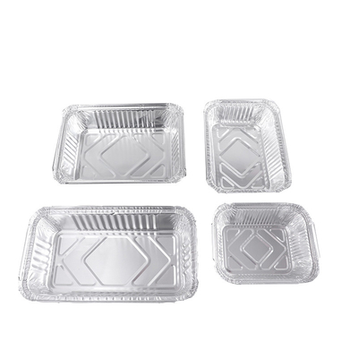 Selbstgefertigt und von guter Qualität Einweg-Lunchbox aus Aluminiumfolie