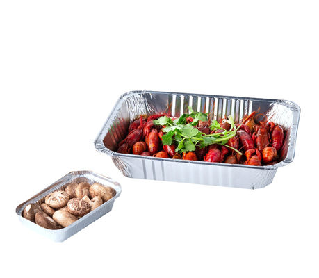 Geeignet für Lebensmittel-Aluminium-Lunchboxen in der Gastronomie, kundenspezifischer Service, mit mehr als zehn Jahren professioneller Werksunterstützung