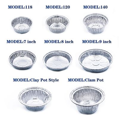 Hochwertige Aluminiumfolie Mittagspause mit anpassbarem Durchmesser