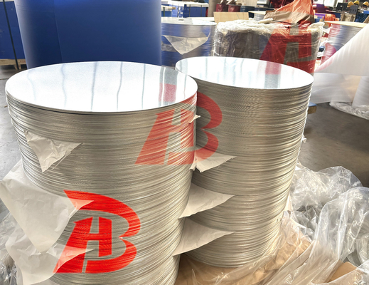 Zusammengestellte 6mm Legierung 3003 Kreislauf-Aluminiumplatte H14 Temper für nicht rutschfähiges Kochgeschirr