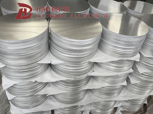 Uniform Silvery Aluminum Circles 1050 80-1600MM Dia for Lighting Reflectors
