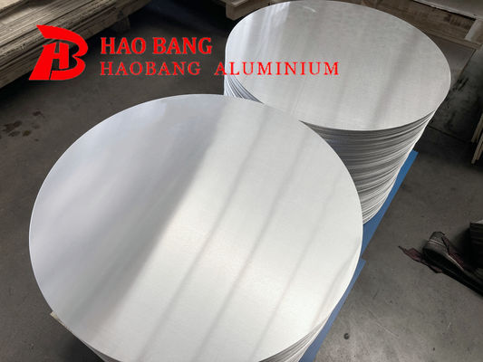 3003 1050 1060 Aluminiumkreis, leer H18 Temper 100 ‰ 1000 mm Dia-Tiefe-Zeichnungsscheibe zum Stempeln von Kochgeschirr