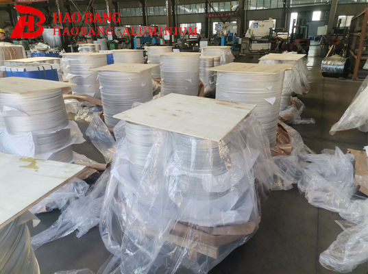 3003 1050 1060 Aluminiumkreis, leer H18 Temper 100 ‰ 1000 mm Dia-Tiefe-Zeichnungsscheibe zum Stempeln von Kochgeschirr