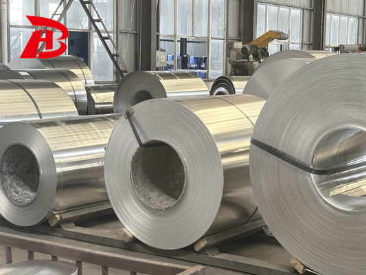Legierung 1050 1060 1070 1100 Silvery Prime Aluminium Coil Aa1050 Aa1060 Sowohl Cc-Material als auch Cc-Material für Elektro-Skilletts