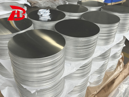 1050 1060 1070 3003 warmgewalztes, tiefgezogenes Aluminiumkreis / -scheibe für Kochgeschirr