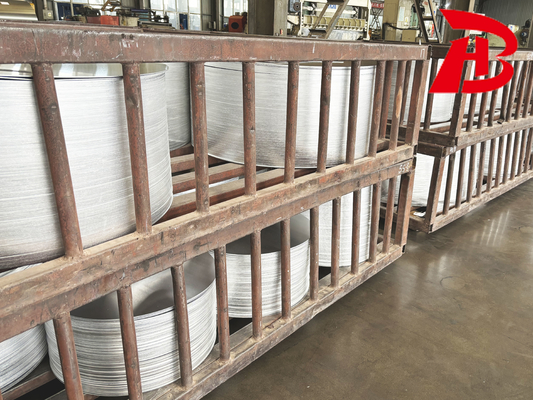1050 1060 1070 3003 warmgewalztes, tiefgezogenes Aluminiumkreis / -scheibe für Kochgeschirr
