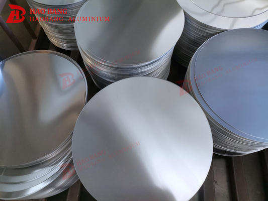 990,9% reiner 1100 Aluminium Kreis mit glatter Oberfläche und silberner Veredelung