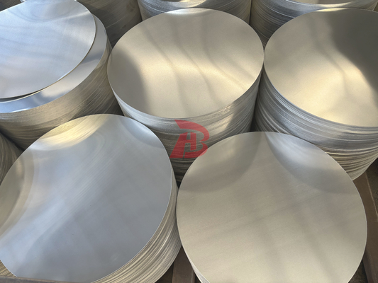 1100/1060/3003/1050 O H18 Temperatur Aluminiumscheibenkreise für Kochgeschirr Aluminiumkreis für Kochgeschirr