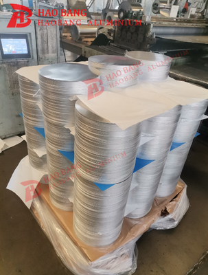 Legierung 3003 silberfarbener Aluminiumkreis und -scheibe für Kochgeschirr