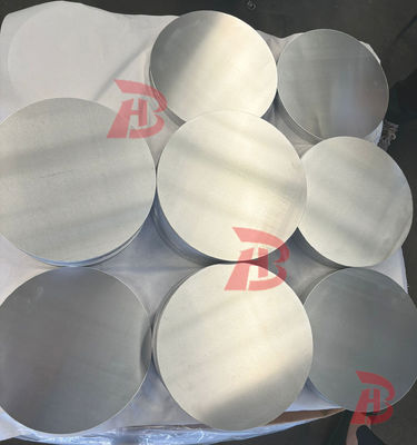Glatte Oberfläche Hochflächigkeit Aluminium Disc 1050 1060 3003 Legierung, 0,3 ∼6 mm Dicke, individuelle Größe Aluminiumleere für Lampenbedeckung & Töpfe