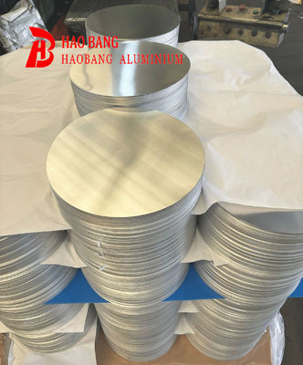 Glatte Oberfläche Hochflächigkeit Aluminium Disc 1050 1060 3003 Legierung, 0,3 ∼6 mm Dicke, individuelle Größe Aluminiumleere für Lampenbedeckung & Töpfe