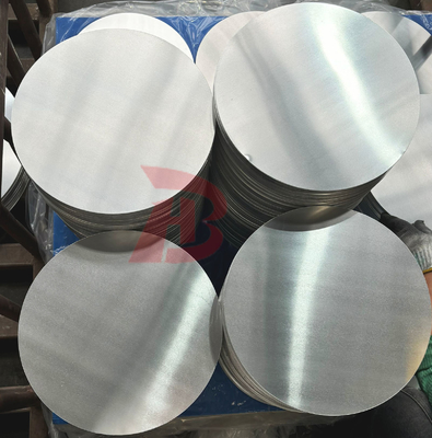 5052 5754 5083 Anodisierter Aluminiumkreis Preise mit glatter Oberfläche und Silberveredelung