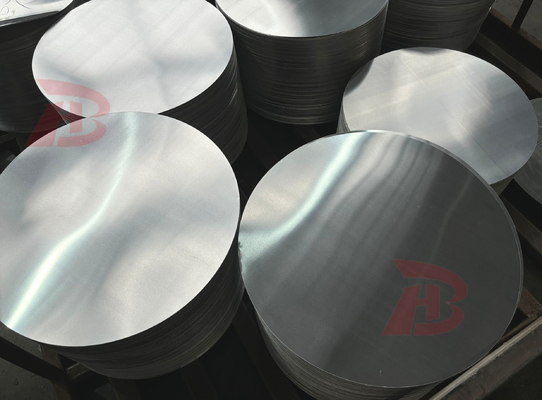 5052 5754 5083 Anodisierter Aluminiumkreis Preise mit glatter Oberfläche und Silberveredelung
