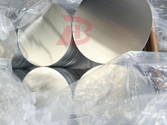 Herstellungsprozess Feine Aluminiumkreisoberfläche Glatte Spiegel Zugleistung Stark