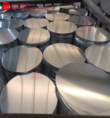 1000-Serie fertig Glanz Oberfläche Runde Aluminiumfolie für Küchengeräte
