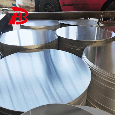 1000-Serie fertig Glanz Oberfläche Runde Aluminiumfolie für Küchengeräte