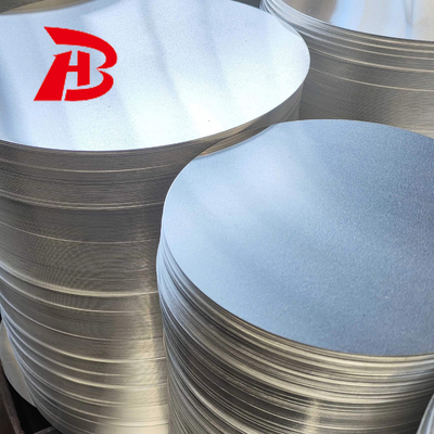 1000-Serie fertig Glanz Oberfläche Runde Aluminiumfolie für Küchengeräte