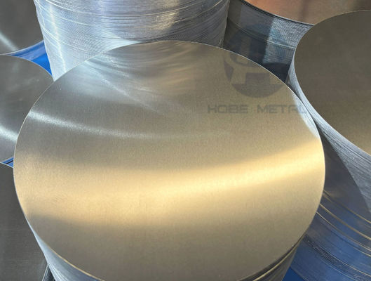 Smooth Surface High Flatness Aluminum Disc 1050 1060 3003 Alloy, 0.3–6mm Thick, Custom Size Aluminum Blank for Lamp Cover & Pots