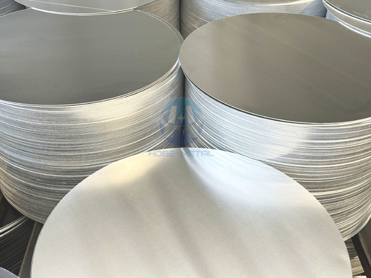 1er-Serie Aluminium-Rundplatte Heißwalzen Gießen Walzen Prozess Spiegelverarbeitung Hersteller direkt verkauft
