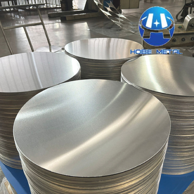 Oberflächenspiegelbehandlung 1 3 5 8 Serie Aluminiumkreis für Töpfe und Pfannen