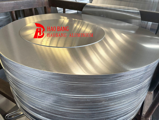 1 Serie Aluminium-Rundplatte Verarbeitung Oberfläche glatt ohne Rollspuren