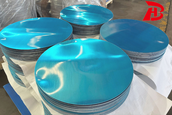 Kochtopf 1100 Aluminium-Rundplatten Poliermaschine Veredelung 3 mm Dicke Heißwalzende Aluminiumplatte Für Küchengut
