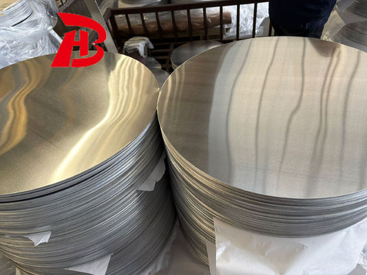 Hohe Ebenheit 1050/3003 Legierung Aluminiumscheibe H12 Temper Tiefziehen Rissbeständig für industrielles Stanzen