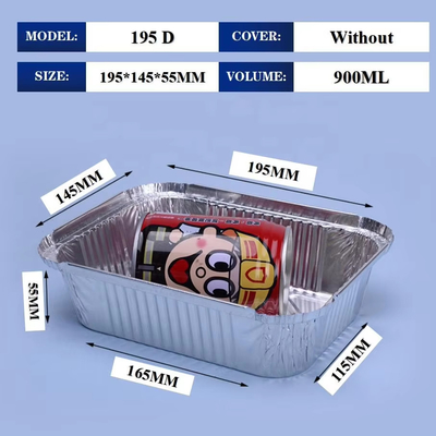good surface aluminum foil lunch box