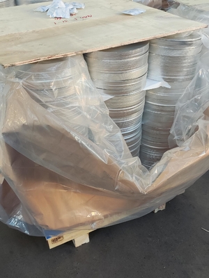 Glatte Oberfläche Aluminiumkreis für runde und quadratische Produkte