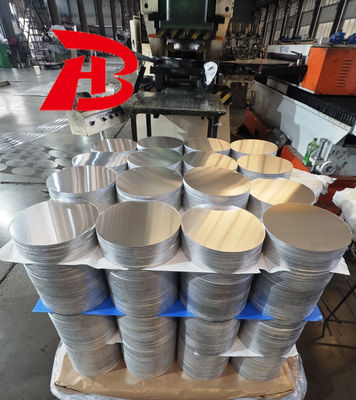 1050 1060 Aluminiumkreis CC DC Material O H12 Temperatur Tiefziehung Rissbeständige Scheibe für Kochgeschirr Topf und Pfanne