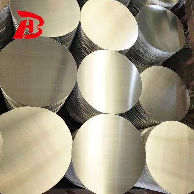 Hohe Ebenheit 1050/3003 Legierung Aluminiumscheibe H12 Temper Tiefziehen Rissbeständig für Kochgeschirr und industrielles Stanzen