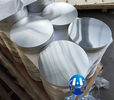 1050 1060 Aluminiumkreis / -scheibe / -platte mit glänzender Oberfläche für Küchenutensilien / Verkehrsschilder / Kochgeschirr / Beleuchtung