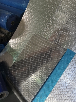 Aluminium-Riffelblech Rundplatte Walzblank Legierung 3000 5000 Serie