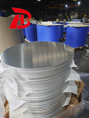 1050 1060 3003 Aluminiumringplatte aus Legierung mit H18-Temperatur und individueller Größe für die Tiefenzeichnung