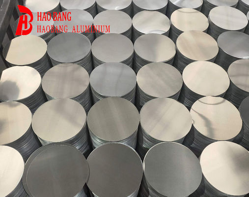 Custom Aluminium Kreis 100-1000mm Durchmesser Glatte Oberfläche Tiefe Zeichnung für industrielle Stempel