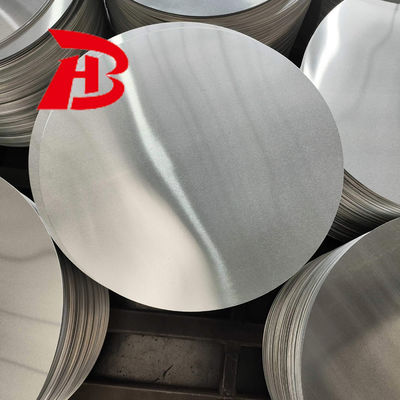 1050 1060 3003 Aluminiumringplatte aus Legierung mit H18-Temperatur und individueller Größe für die Tiefenzeichnung