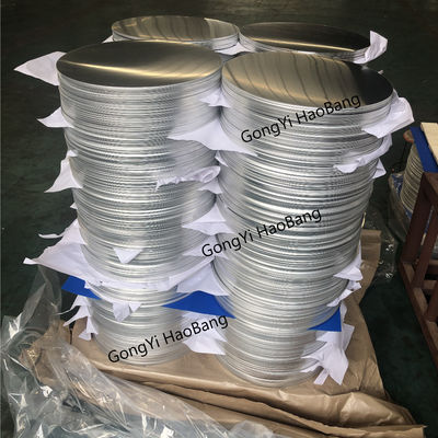 High Flatness Aluminum Disc 1050/3003 Alloy O H12 Temper CC DC Material Deep Drawing Crack Resistant Custom Diameter for Pots Pans Industrial Stamping