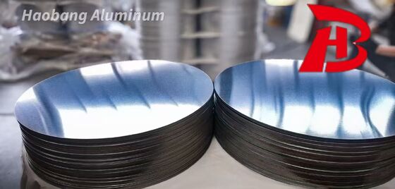 Tempered aluminum round sheet - annealed state - Hardness H12/H14/H18 - 80 - 1100mm - Customized with all-alloy grade