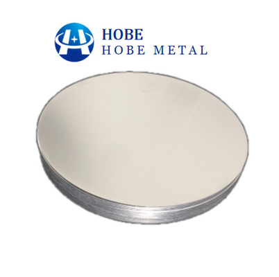 Kochtopf 1100 Aluminium-Rundplatten Poliermaschine Veredelung 3 mm Dicke Heißwalzende Aluminiumplatte Für Küchengut