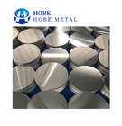 Silberne 1070 80mm Aluminiumdisketten, die Kreise für Kochgeschirr runden, machen fertiges glatt