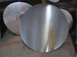 2024 Neue Wanddekorationsschilder Silber Aluminium Kreis kostengünstig