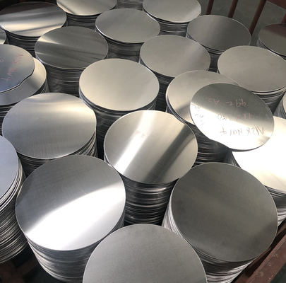 Tiefe Zeichnung Leere Aluminiumscheiben Gute Korrosionsbeständigkeit für Kochgeschirr / Geschirr