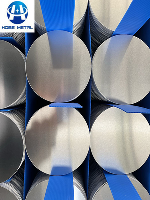 China exportiert Aluminiumlegierung 3003 3004 3005 Silber Aluminiumscheiben für Kochgeschirr Lampenschirme